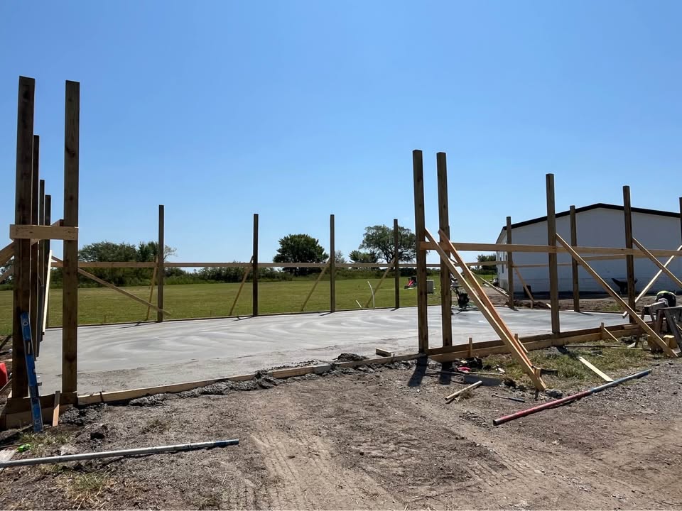 Concrete slab or foundation installation in Pocatello Idaho
